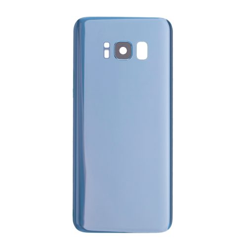 Back Cover Glass With Camera Lens Compatible For Samsung Galaxy S8 Blue