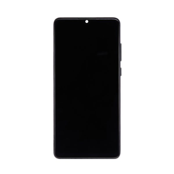 huawei p30 lcd assembly with frame black oem