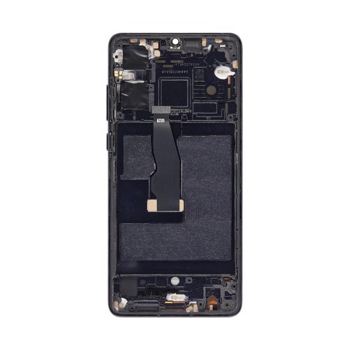 huawei p30 lcd assembly with frame black oem.1