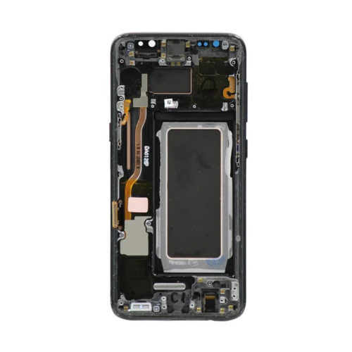 samsung galaxy s8 oled assembly frame black 1