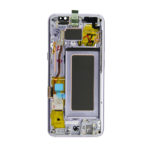 samsung galaxy s8 oled assembly frame purple 1
