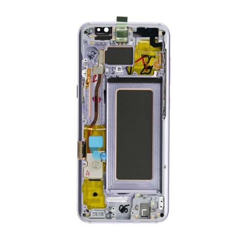 samsung galaxy s8 oled assembly frame purple 1