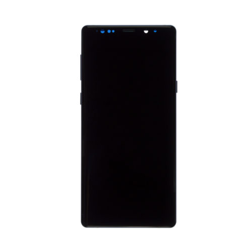 samsung galaxy note9 lcd assembly frame blue d7b196