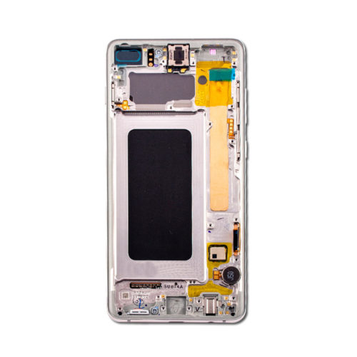 samsung galaxy s10plus lcd assembly frame silver 1 nscpt1