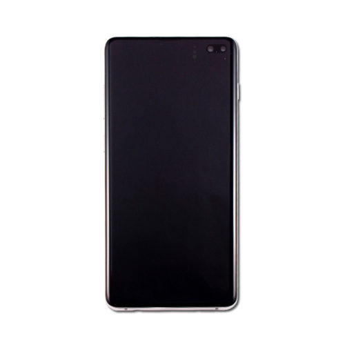samsung galaxy s10plus lcd assembly frame silver bcjgbx