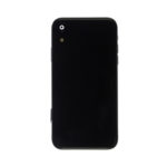 iphone xr full back housing with small parts black