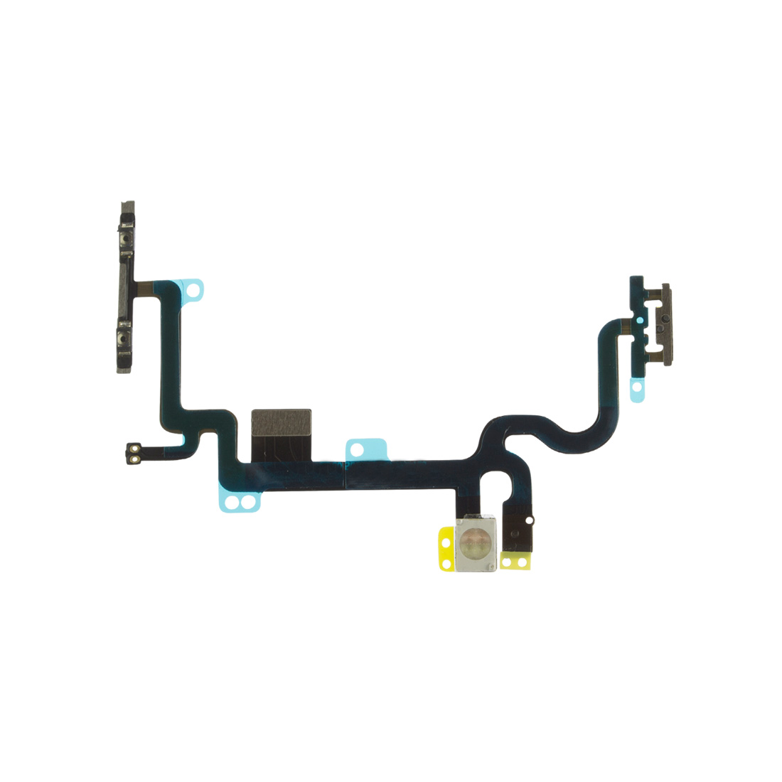 Kit 4 Boutons Latéraux Pour IPhone 7 OR (Power, Volume, Mute) - Pièce De Remplacement Neuve