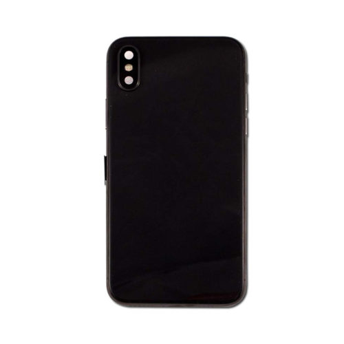iphonex back housing with parts black 1