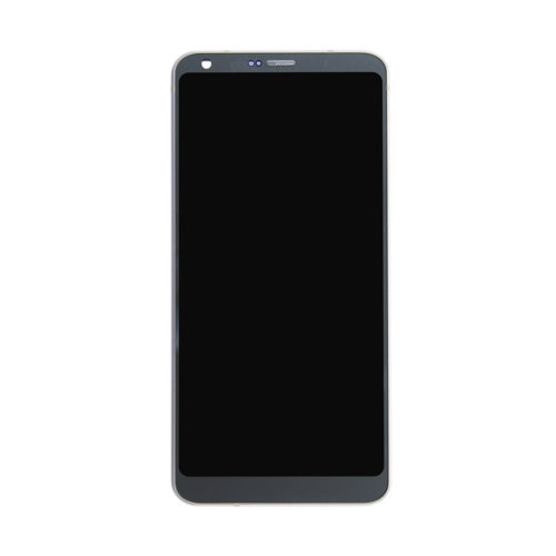 lg g6 lcd assembly silver frame