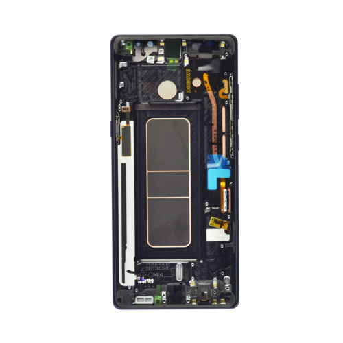 samsung galaxy note8 lcd assembly frame black 1