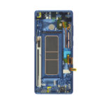 samsung galaxy note8 lcd assembly frame blue 1