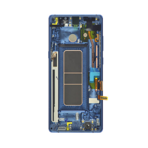 samsung galaxy note8 lcd assembly frame blue 1