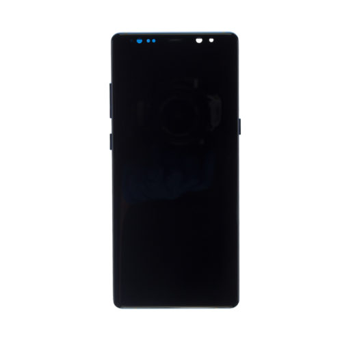 samsung galaxy note8 lcd assembly frame blue