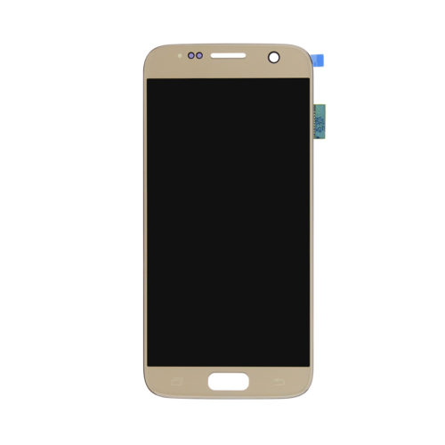 samsung galaxy s7 lcd assembly frame gold