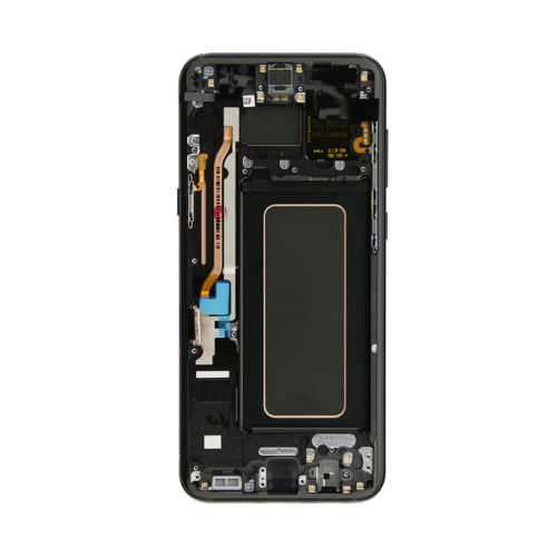 samsung galaxy s8plus lcd assembly frame black 1