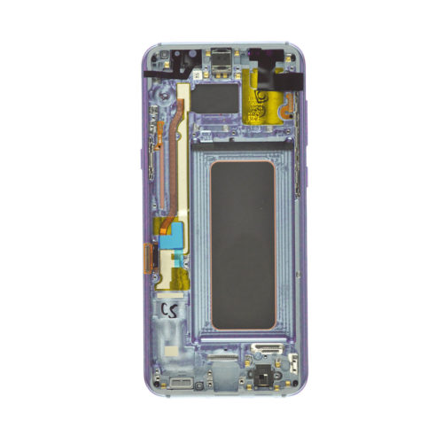samsung galaxy s8plus lcd assembly frame purple 1