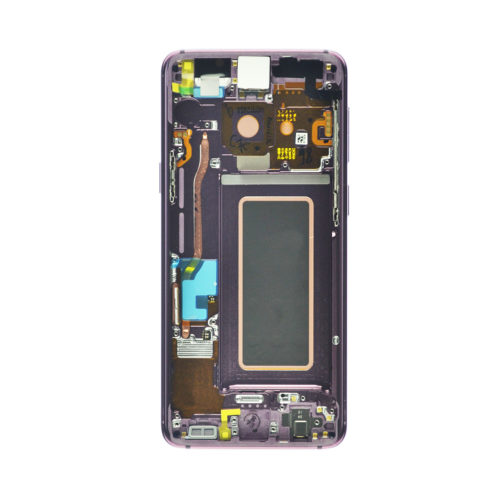 samsung galaxy s9 lcd assembly frame purple 1