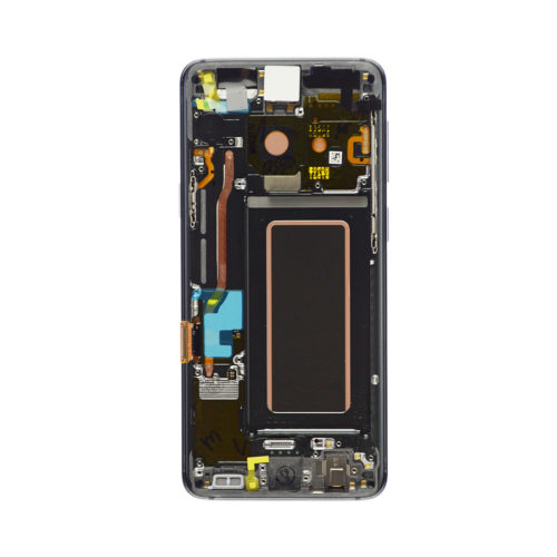 samsung galaxy s9 lcd assembly frame silver 1