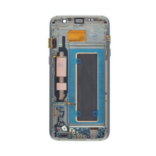 samsung galaxys7edge lcd assembly frame gold 1