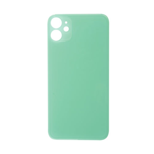 iphone11 back cover large camera hole green