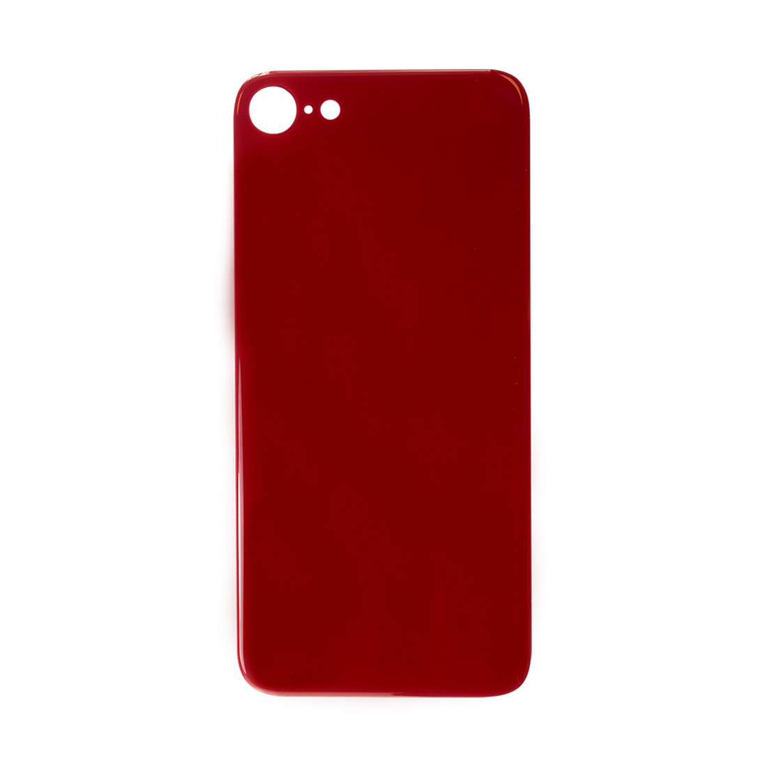 iPhone 8 Back Cover - Red (Large Camera Hole) - MK Mobile