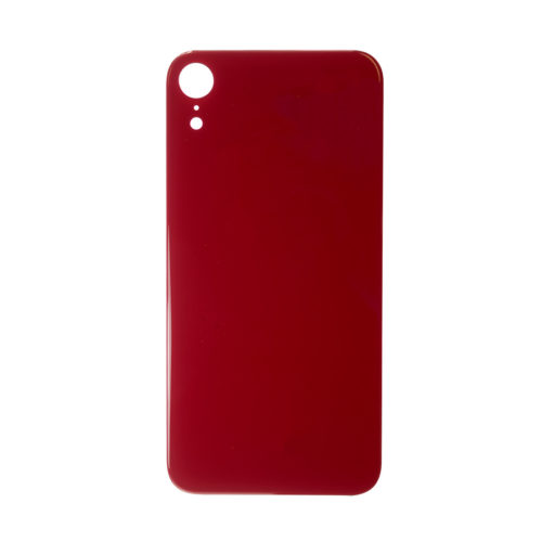 iphonexr back cover large camera hole red