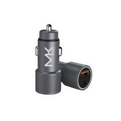 mkmobile mkm2 dual usb car charger adapter typec