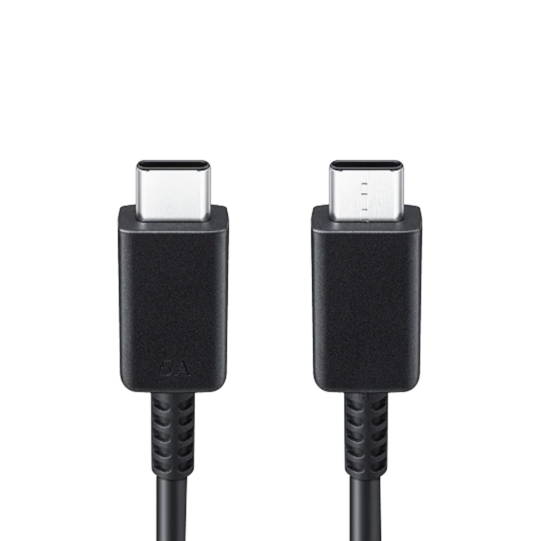 Type-C To Type-C PD Data Cable No Packaging - Black (5A) - MK Mobile