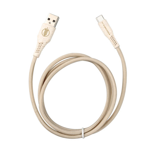 wheatable usb usbc bioderadable fastcharge cable 1