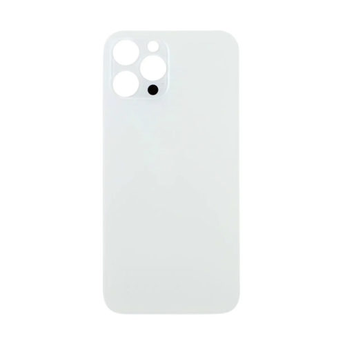 iphone 12promax back cover silver large camera hole