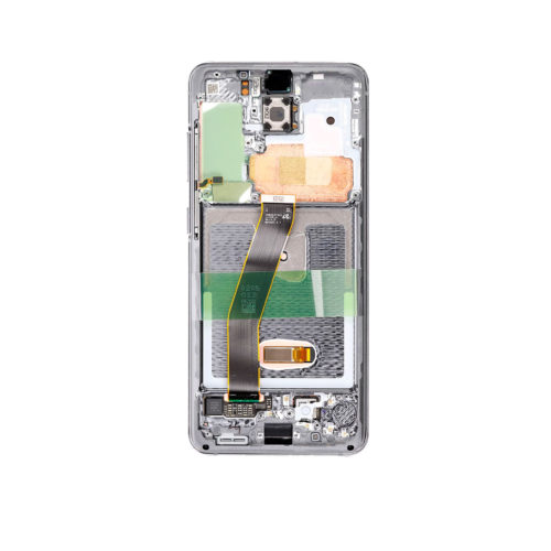 samsung galaxy s20 oled assembly frame silver oem 1