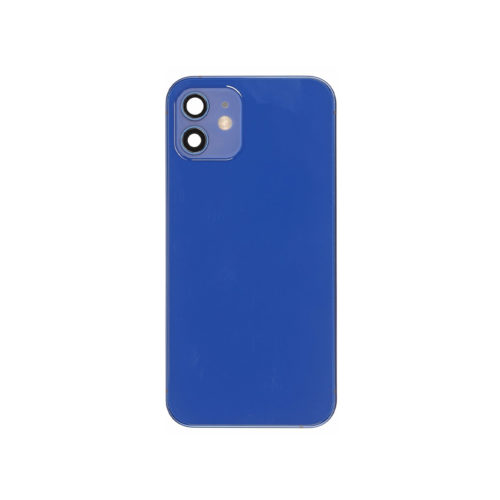 iphone 12 full back housing small parts blue