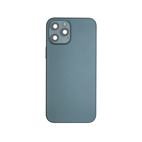 iphone 12 pro max full back housing small parts pacific blue 1