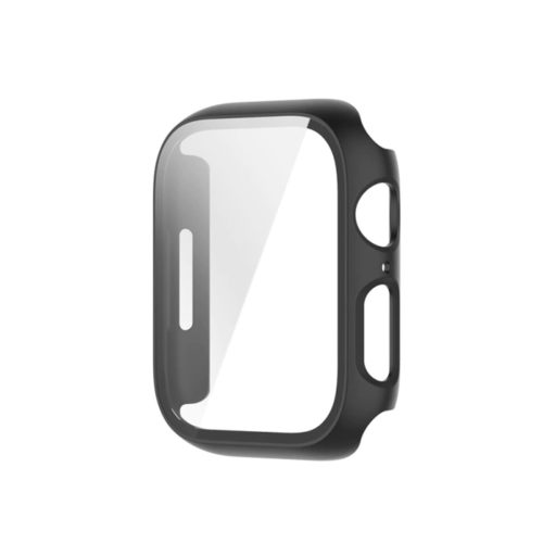 tempered glass case iwatch7 black