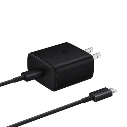 2in1 charger adapter cable black