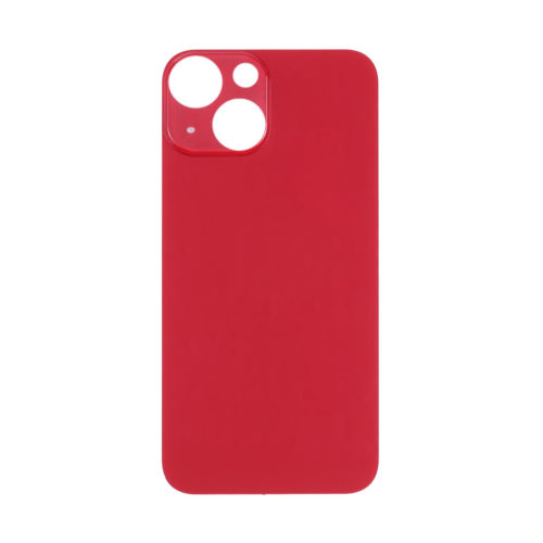 iphone13mini back cover large camera hole red