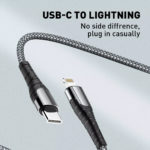 ldnio lc112 18w fast charge lightning typec cable 4