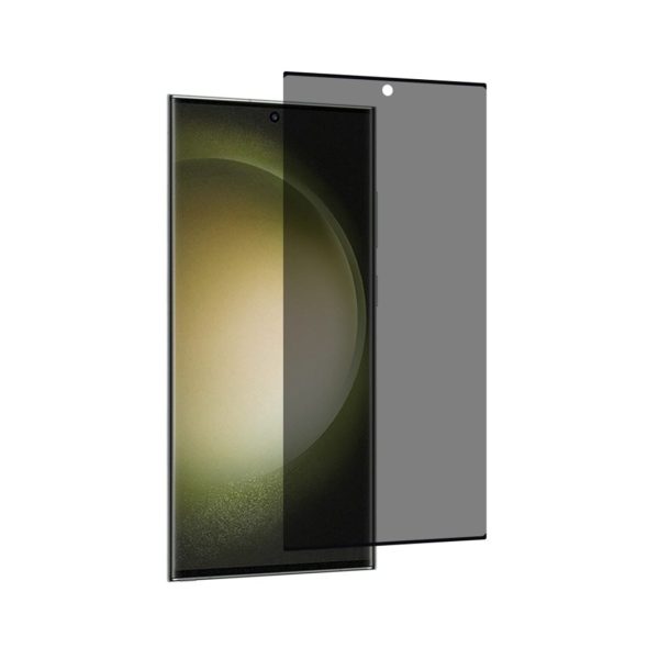 Samsung Galaxy S23 Ultra Privacy Tempered Glass (SPVT Series Supports