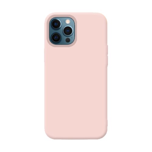 Silicone Case For iPhone 12 Pro Max Chalk Pink.jpg