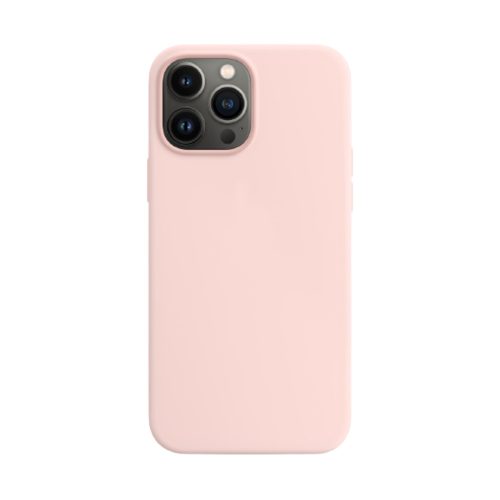 Silicone Case For iPhone 13 Pro Max Chalk Pink.jpg
