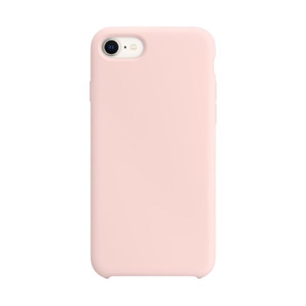 Silicone Case For iPhone 7 8 SE 2020 SE 2022 Chalk Pink.jpg