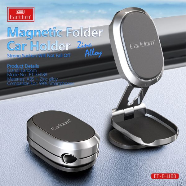 Earldom EH188 Magnetic Folding Phone Holder6
