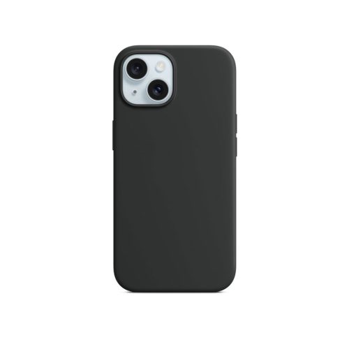 Silicone Case For iPhone 15 Black