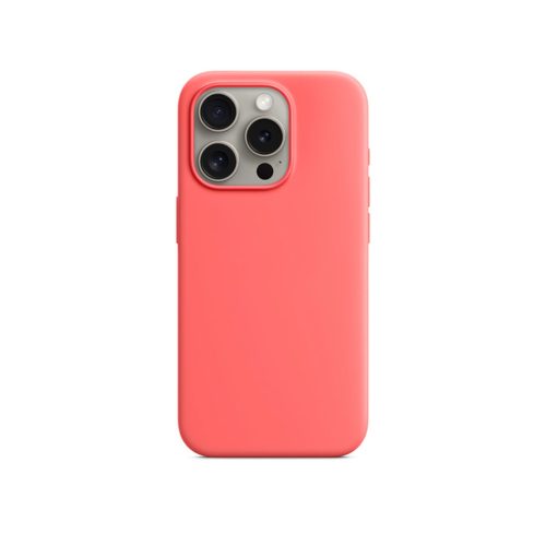 Silicone Case For iPhone 15 Pro Guava