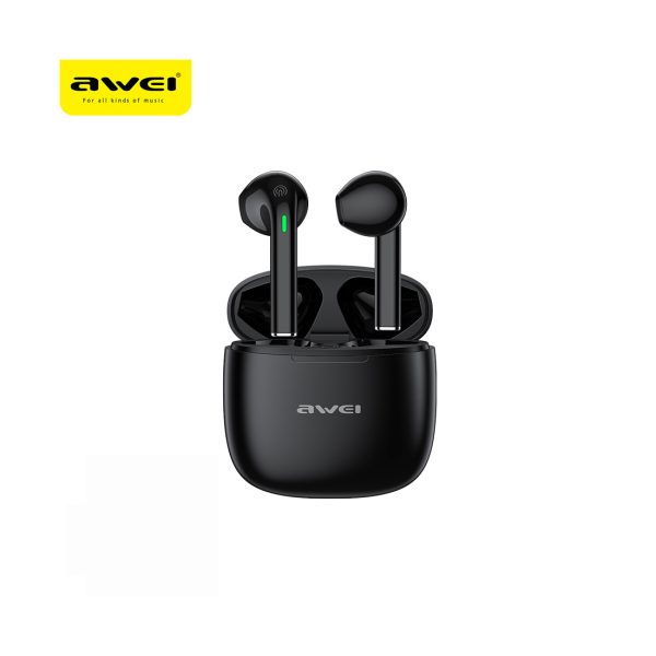 Awei T26 Pro True Wireless Earbuds Black 4