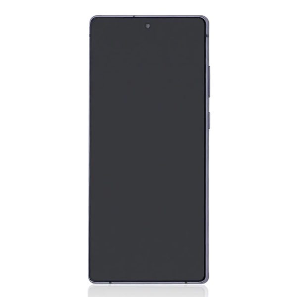 Samsung Galaxy Note 20 5G OLED Assembly +Frame Fingerprint Mystic Grey (NO+)