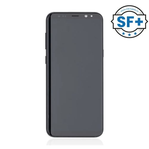 Samsung Galaxy S8 Plus Assembly Frame Black SF FRONT