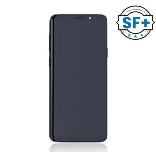 Samsung Galaxy S9 Plus Assembly Frame Black SF FRONT