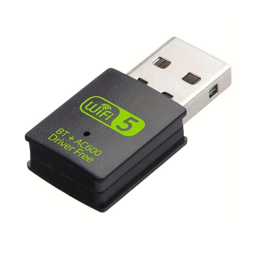 USB WiFi And Bluetooth Adapter,600Mbps Dual Band 2.4G 5G Wireless WiFi Dongle (AC Series) 1